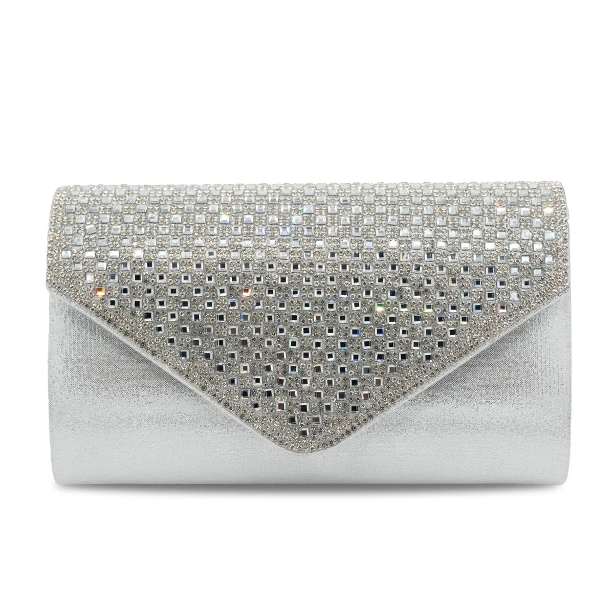 CARTERA FIESTA MUJER PLATA STHEF 8230