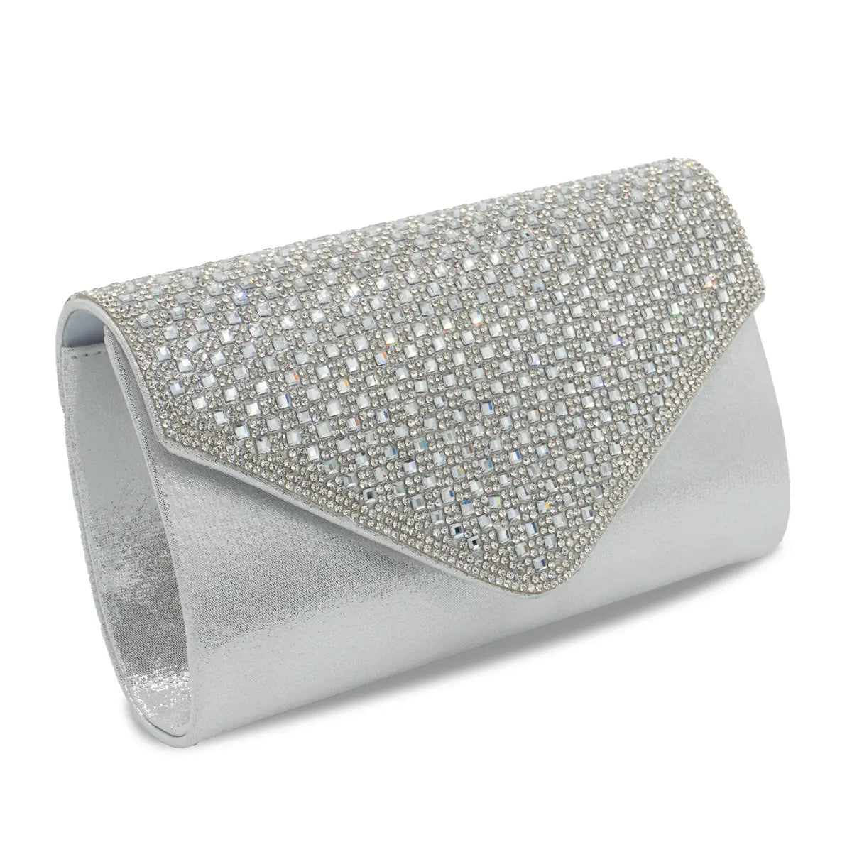 CARTERA FIESTA MUJER PLATA STHEF 8230