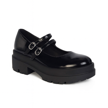 MOCASIN MUJER STHEF NEGRO 8106 Sthef
