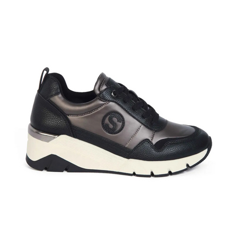 Zapatilla Casual Mujer 8107 Off Negro Sthef Sthef