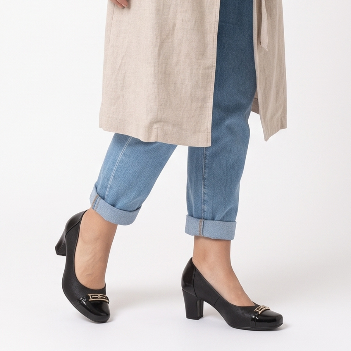 ZAPATO MAXI MUJER PICCADILLY PRETO 34400200000003