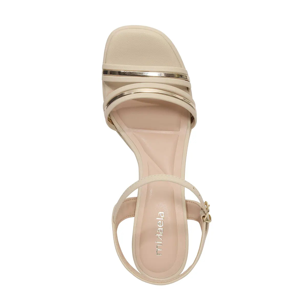 SANDALIA MUJER MIKAELA FIESTA CHAMPAGNE 20246-08 30590