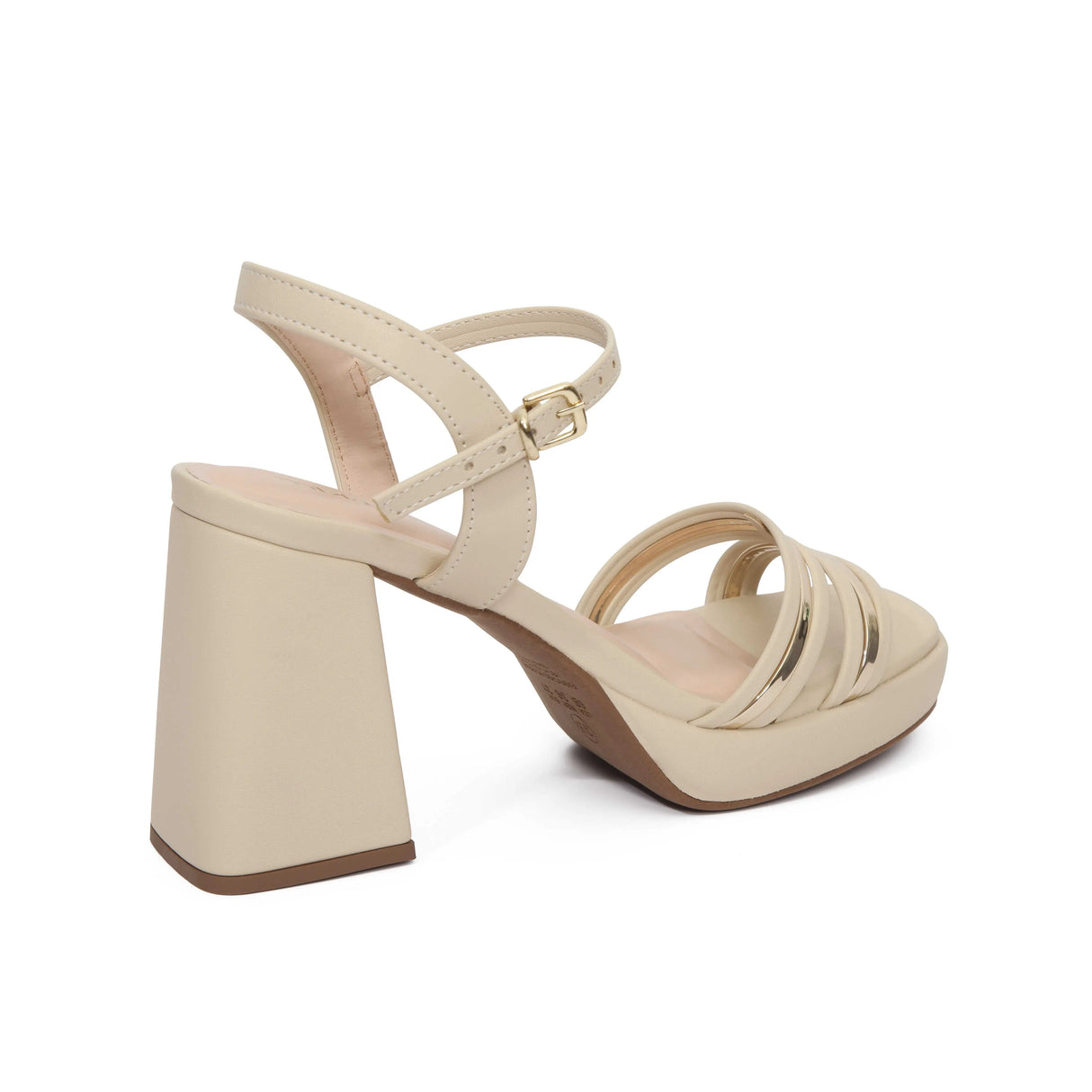 SANDALIA MUJER MIKAELA FIESTA CHAMPAGNE 20246-08 30590