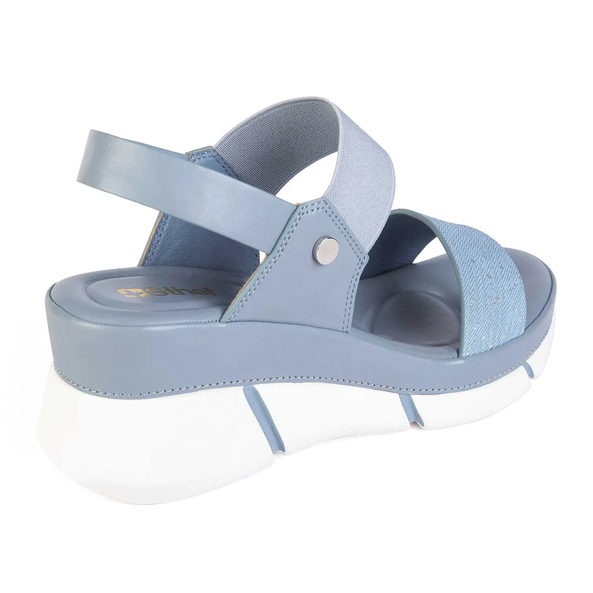SANDALIA MUJER STHEF CASUAL AZUL 8035