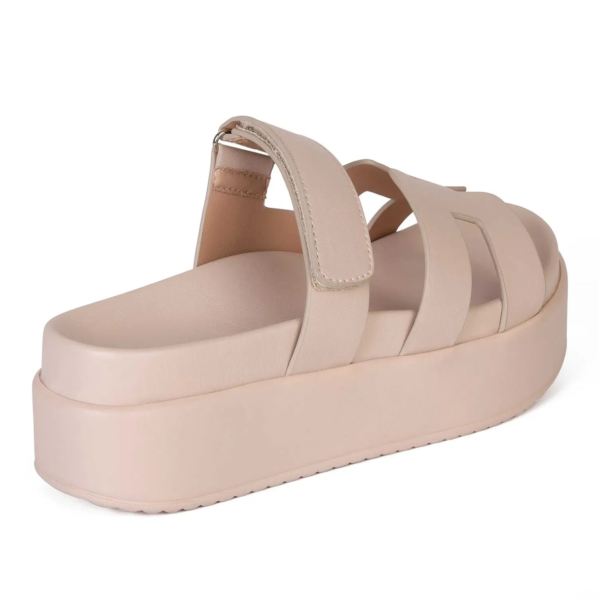 SANDALIA MUJER STHEF CASUAL BEIGE 8005