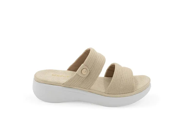 SANDALIA MUJER STHEF CASUAL BEIGE 8027