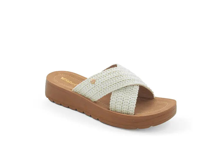 SANDALIA MUJER STHEF CASUAL BEIGE 8040