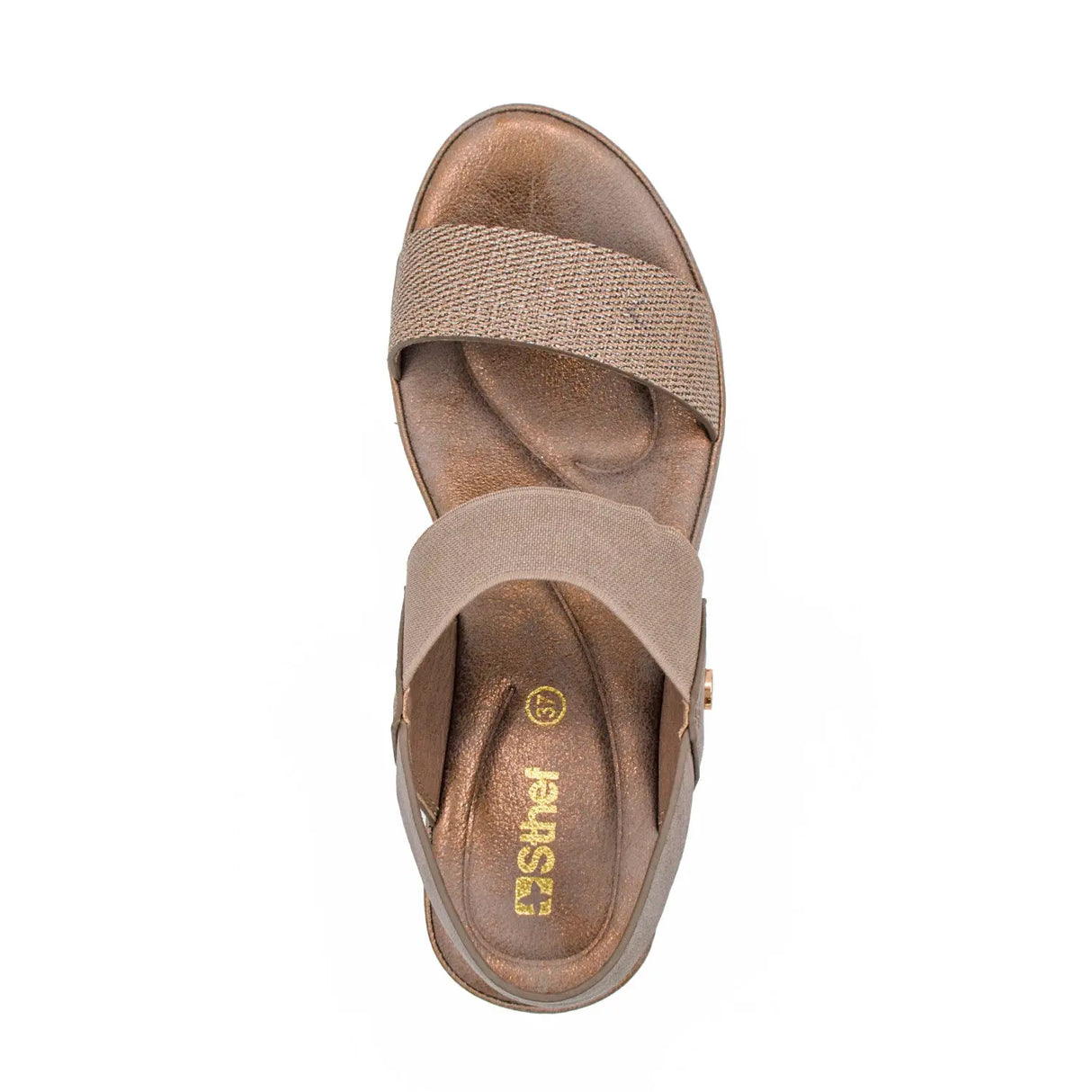 SANDALIA MUJER STHEF CASUAL CAFE 8035