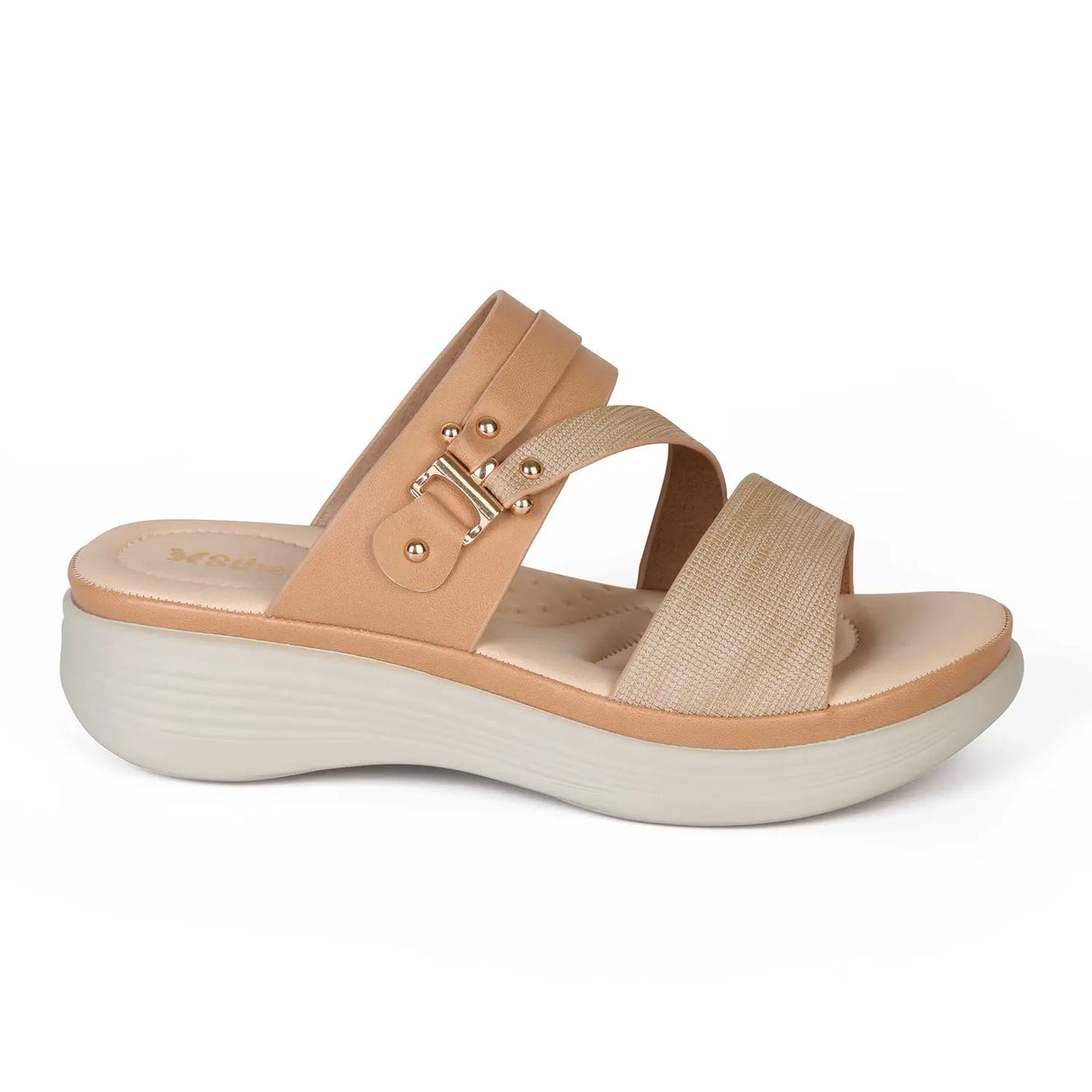 SANDALIA MUJER STHEF CASUAL CAMEL 8028