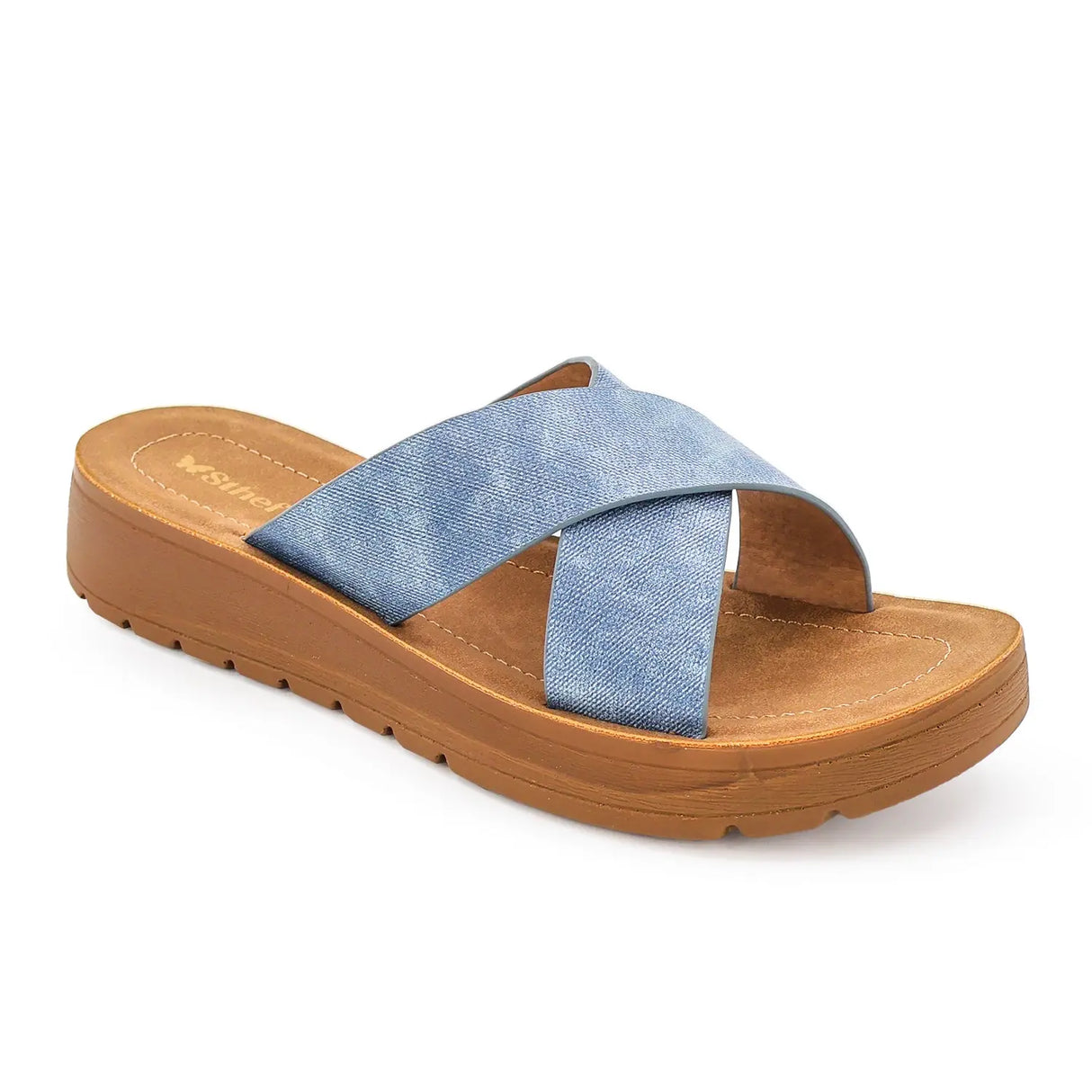 SANDALIA MUJER STHEF CASUAL JEANS 8042