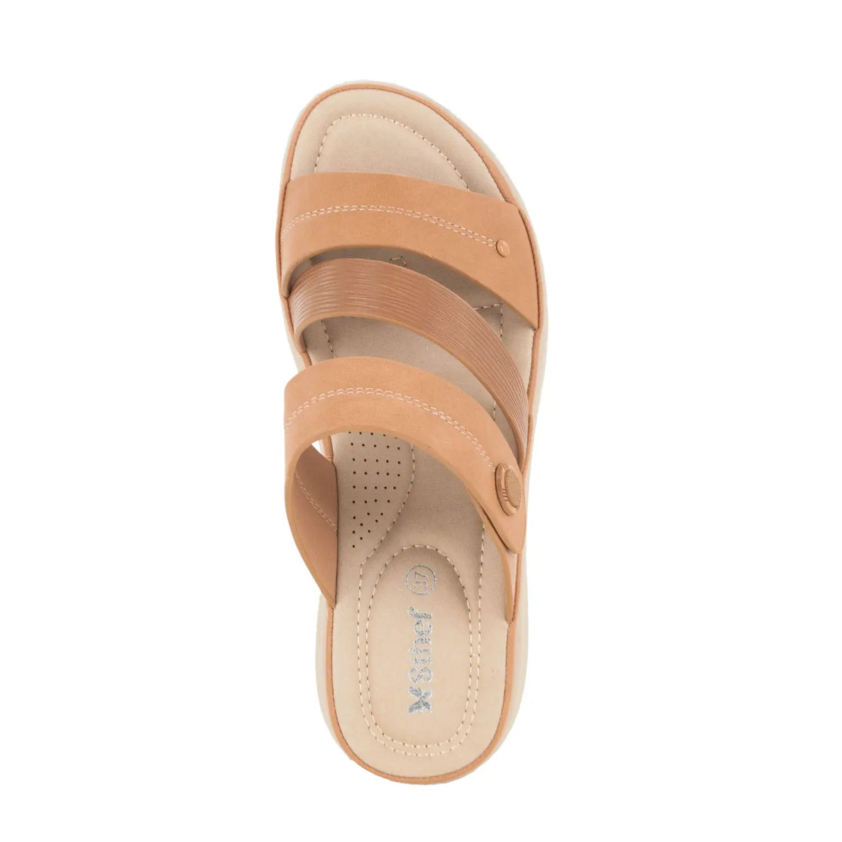 SANDALIA MUJER STHEF CASUAL MARRON 8004