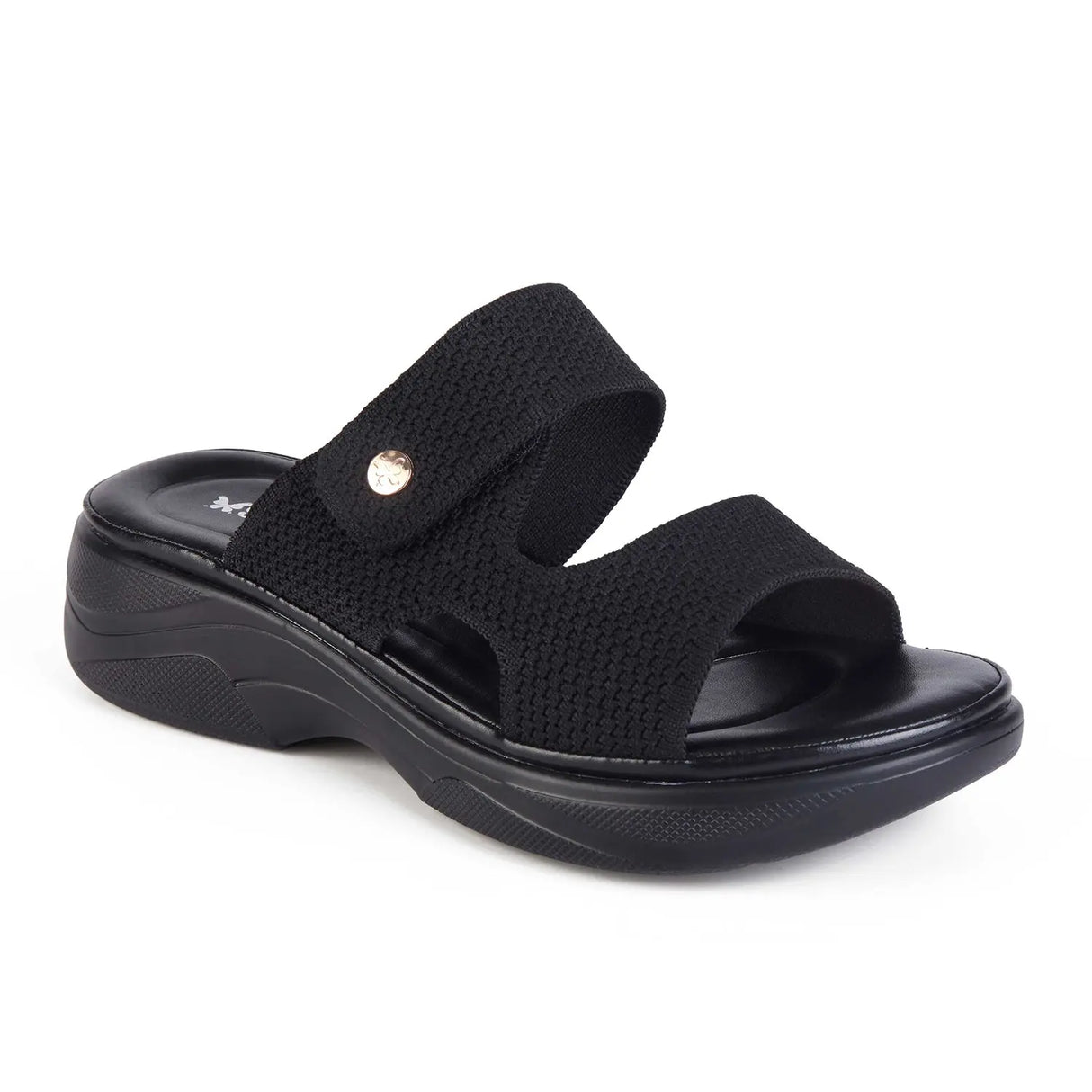 SANDALIA MUJER STHEF CASUAL NEGRO 7987
