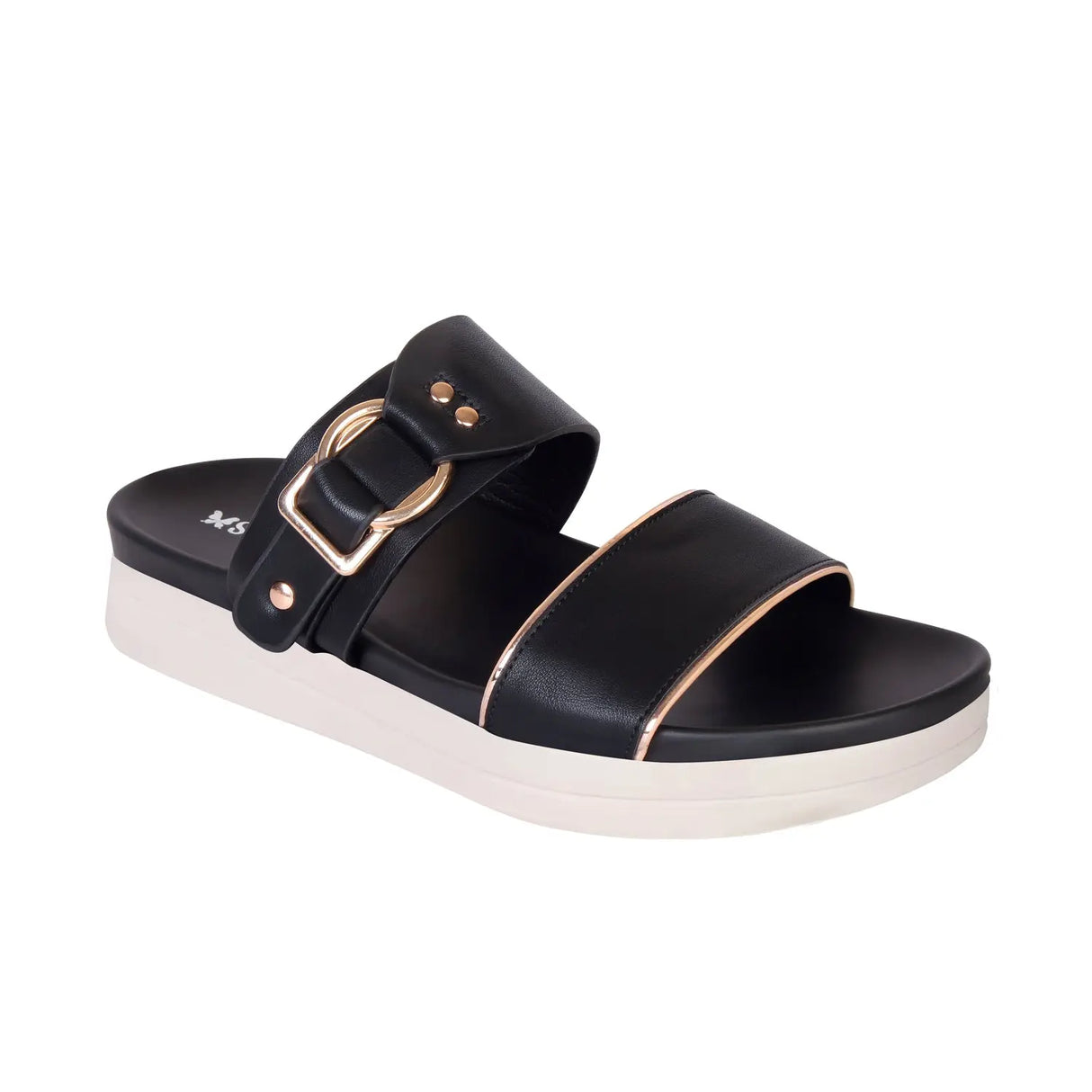 SANDALIA MUJER STHEF CASUAL NEGRO 7998