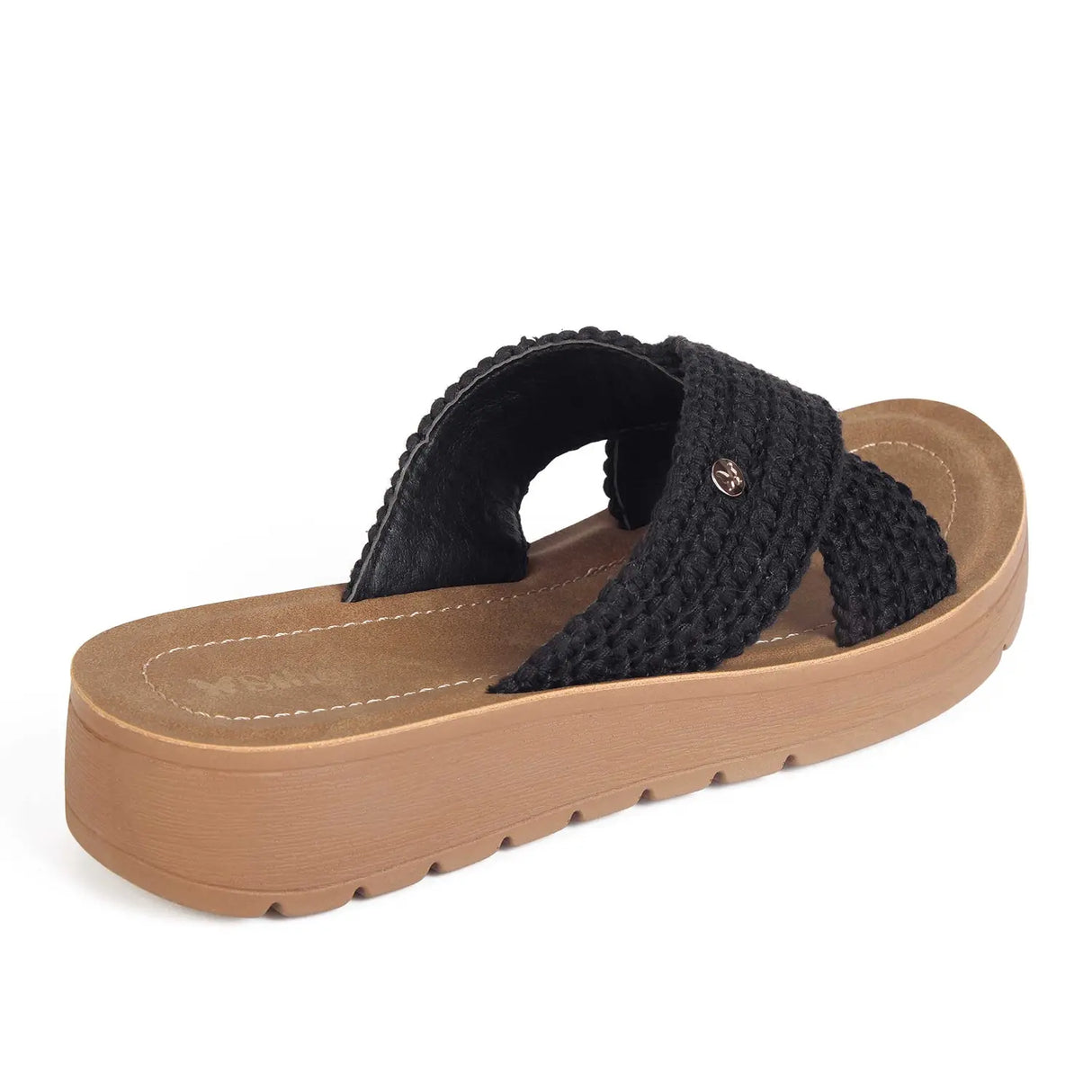SANDALIA MUJER STHEF CASUAL NEGRO 8040