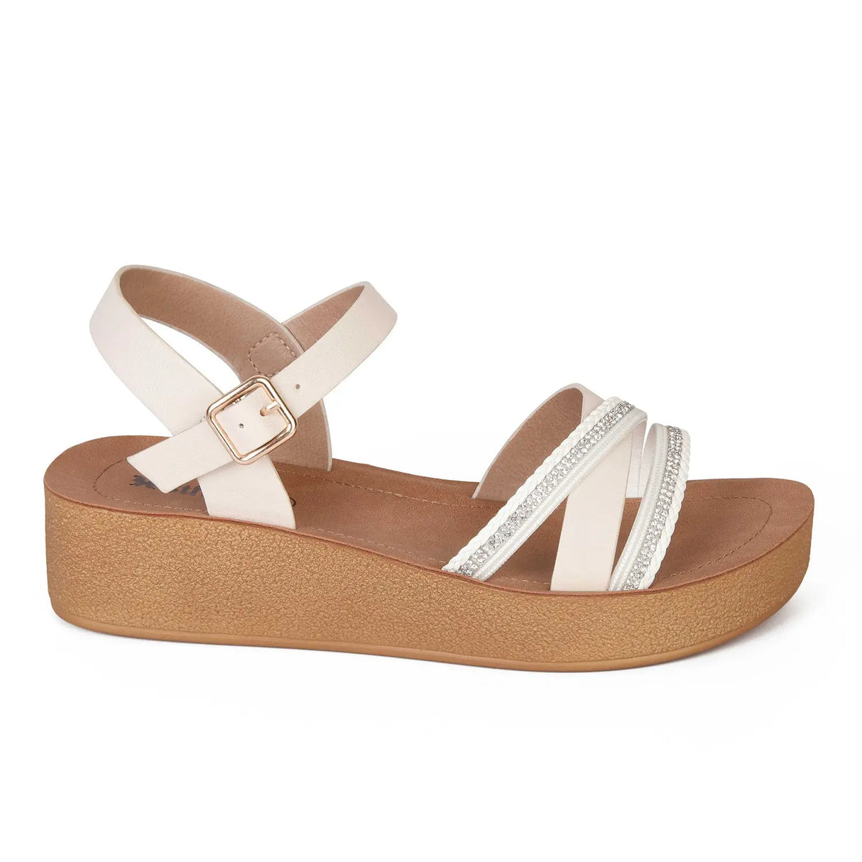 SANDALIA MUJER STHEF CASUAL OFF WHITE 8023