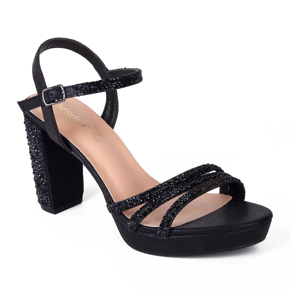 SANDALIA MUJER STHEF FIESTA NEGRO 7994