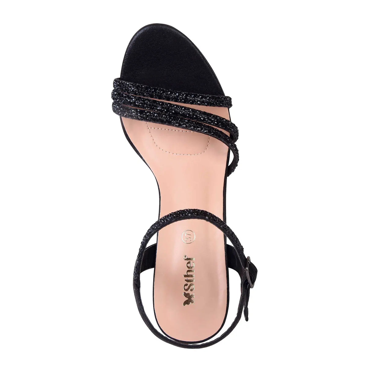 SANDALIA MUJER STHEF FIESTA NEGRO 7994