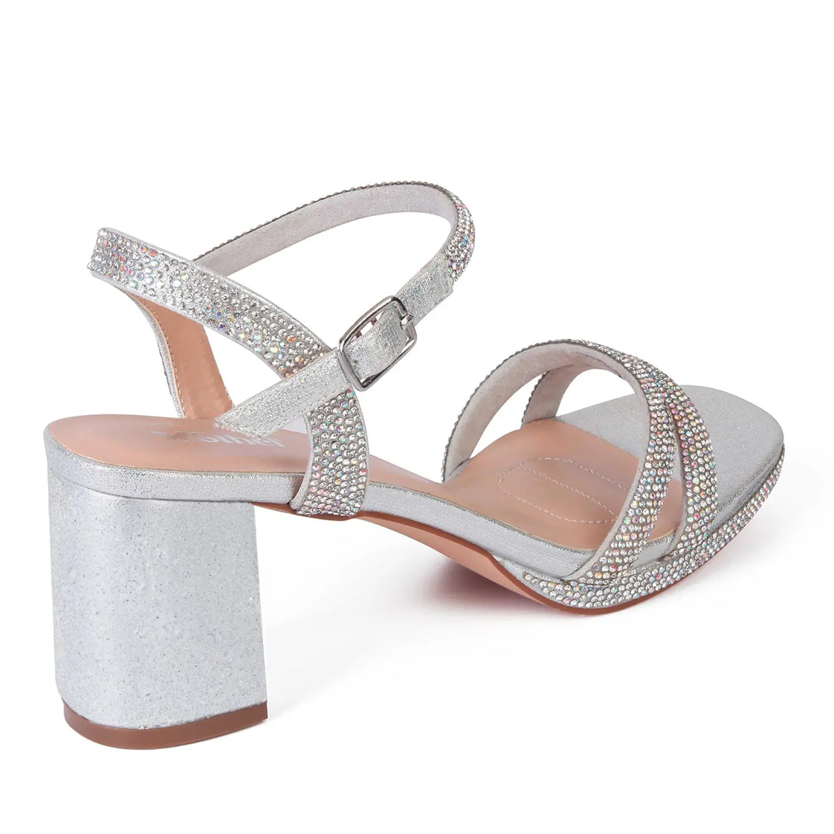 SANDALIA MUJER STHEF FIESTA PLATA 7995