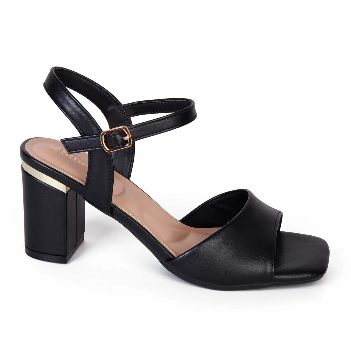 SANDALIA MUJER STHEF VESTIR NEGRO 8024