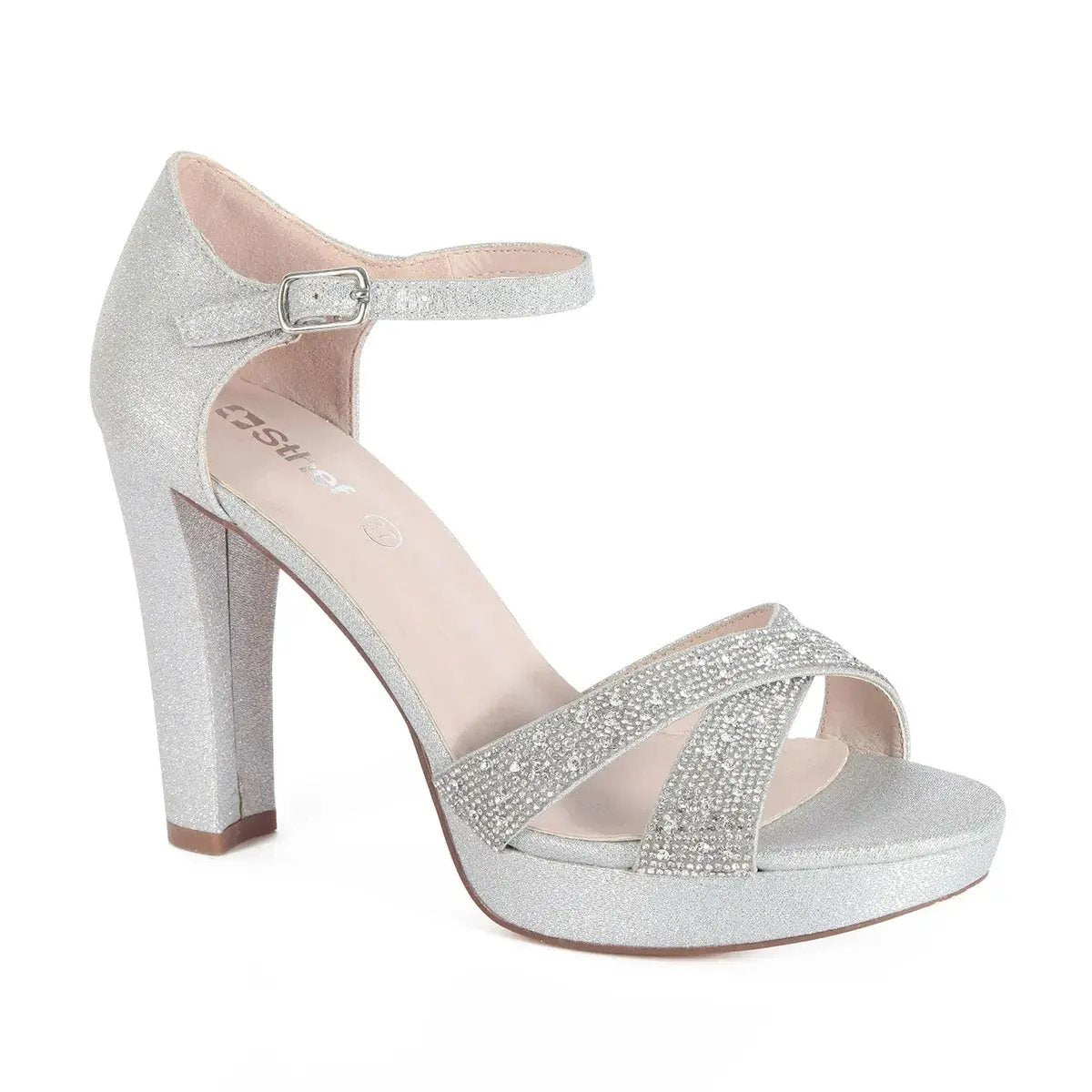 Sandalias de Vestir Mujer 7500 PLATA-STHEF Sthef