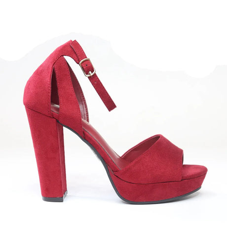 Sandalias de Vestir Mujer 7577 Burgundy-STHEF Sthef