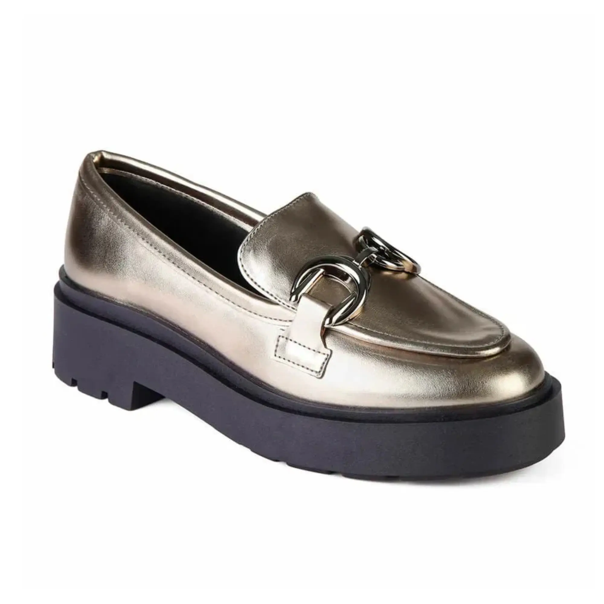 MOCASIN MUJER MIKAELA PRATA VELHO 20055-15 Mikaela