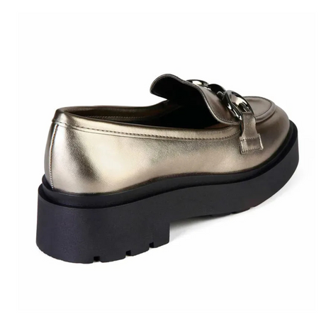MOCASIN MUJER MIKAELA PRATA VELHO 20055-15 Mikaela