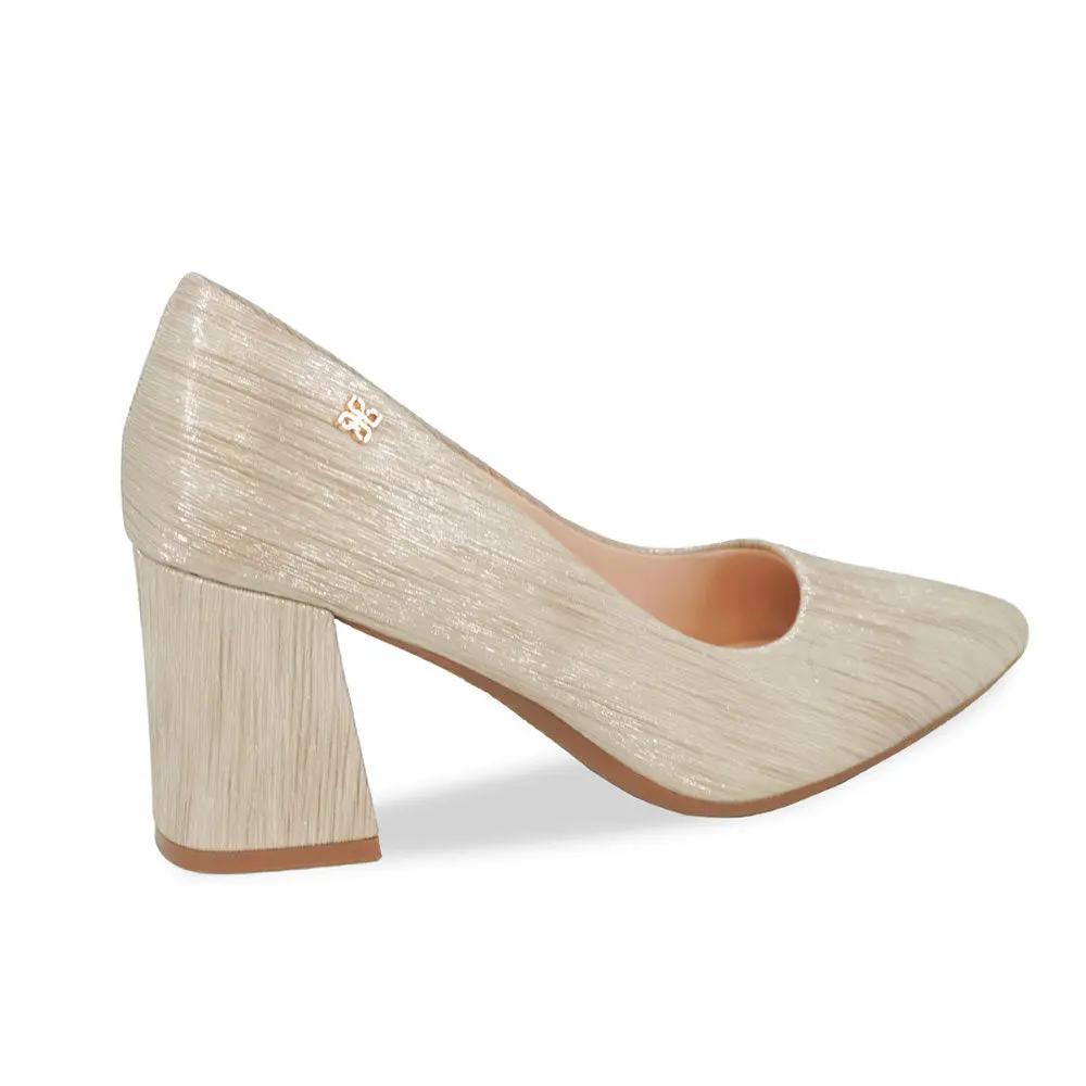 ZAPATO MUJER STHEF VESTIR DORADO 8122 Sthef