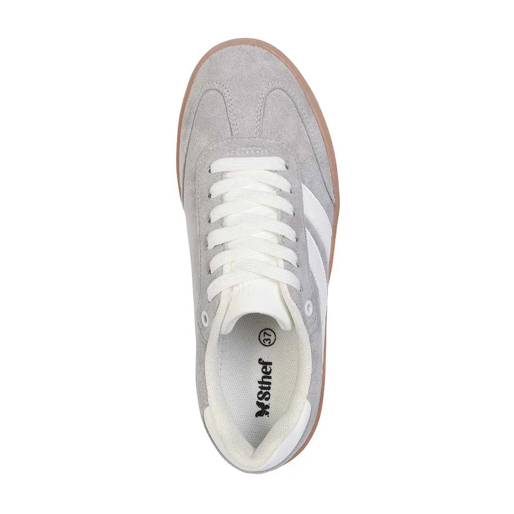 ZAPATILLA MUJER STHEF CASUAL GRIS 8129 Sthef