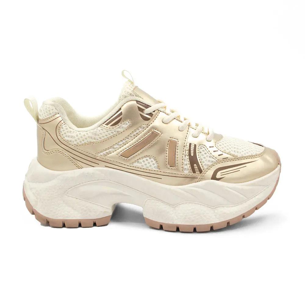 ZAPATILLA MUJER STHEF TRENDY DORADO 8123 Sthef