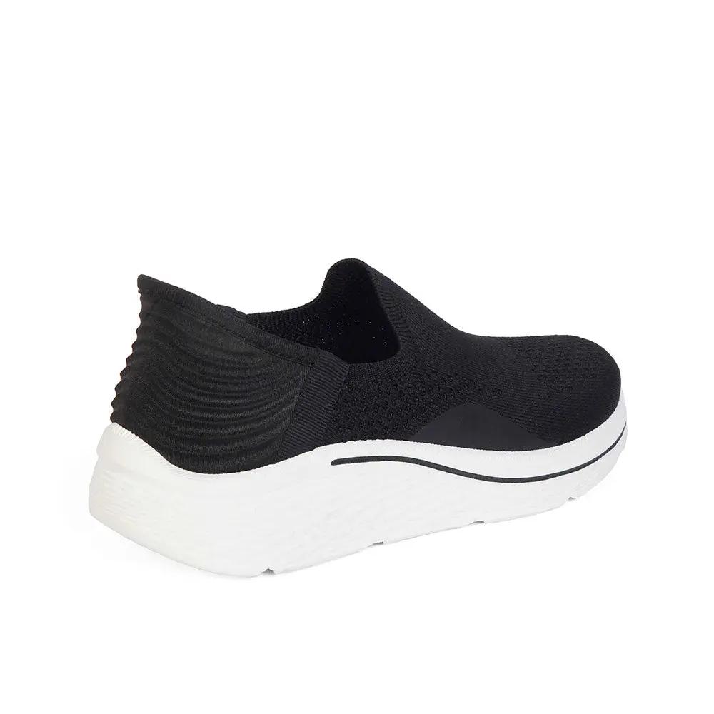 ZAPATILLA MUJER STHEF CASUAL NEGRO CON BLANCO 8128 Sthef