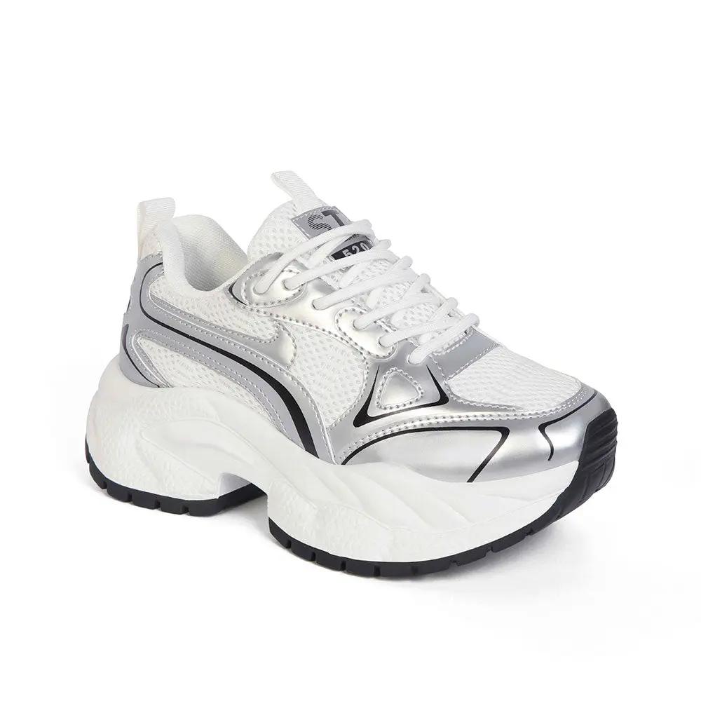 ZAPATILLA MUJER STHEF TRENDY PLATA 8124 Sthef