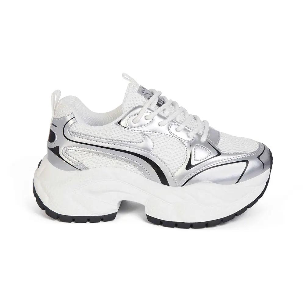 ZAPATILLA MUJER STHEF TRENDY PLATA 8124 Sthef