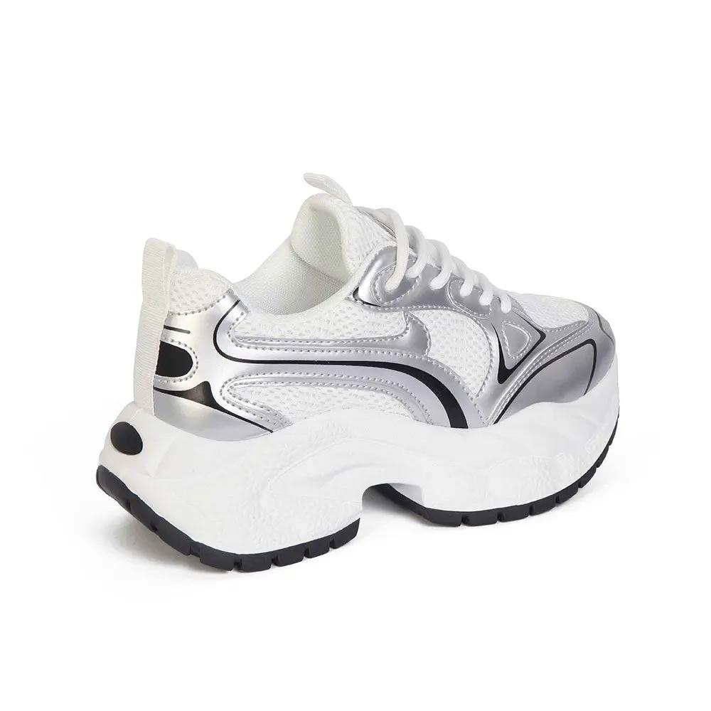 ZAPATILLA MUJER STHEF TRENDY PLATA 8124 Sthef