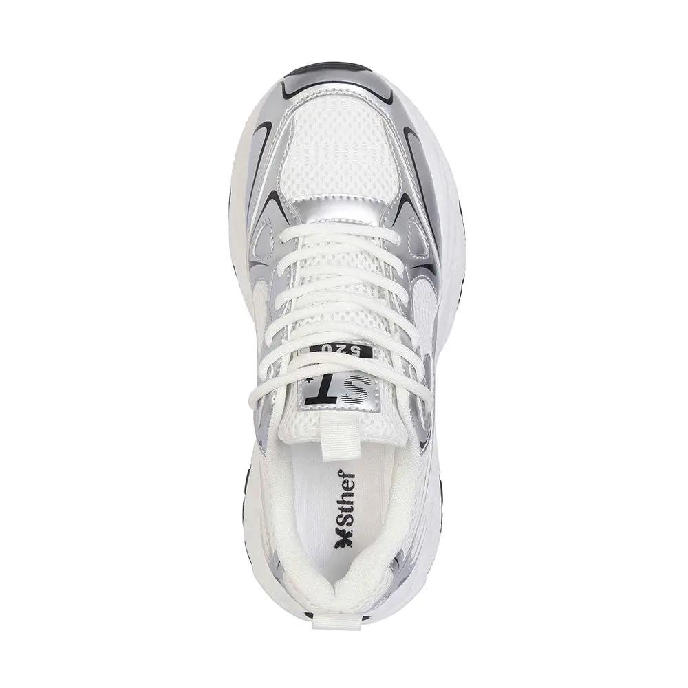 ZAPATILLA MUJER STHEF TRENDY PLATA 8124 Sthef