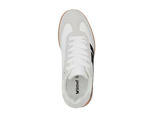 ZAPATILLA MUJER STHEF CASUAL WHITE/BLACK 7977