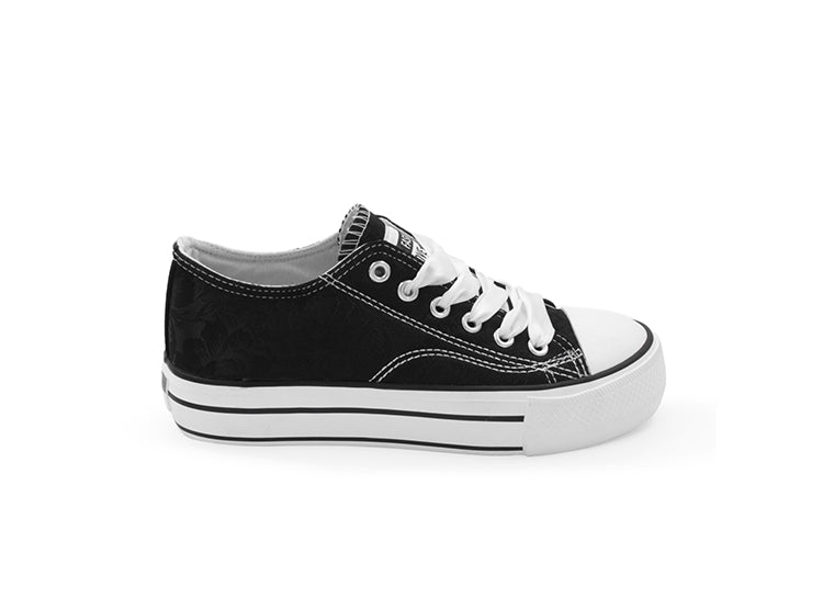Zapatilla Casual Mujer 8078 Negro Sthef