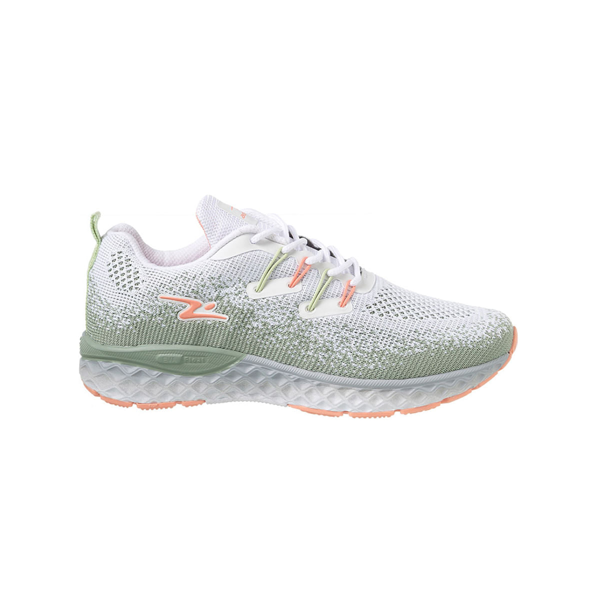 Zapatillas Mujer 7811 Branco/alga/salmao