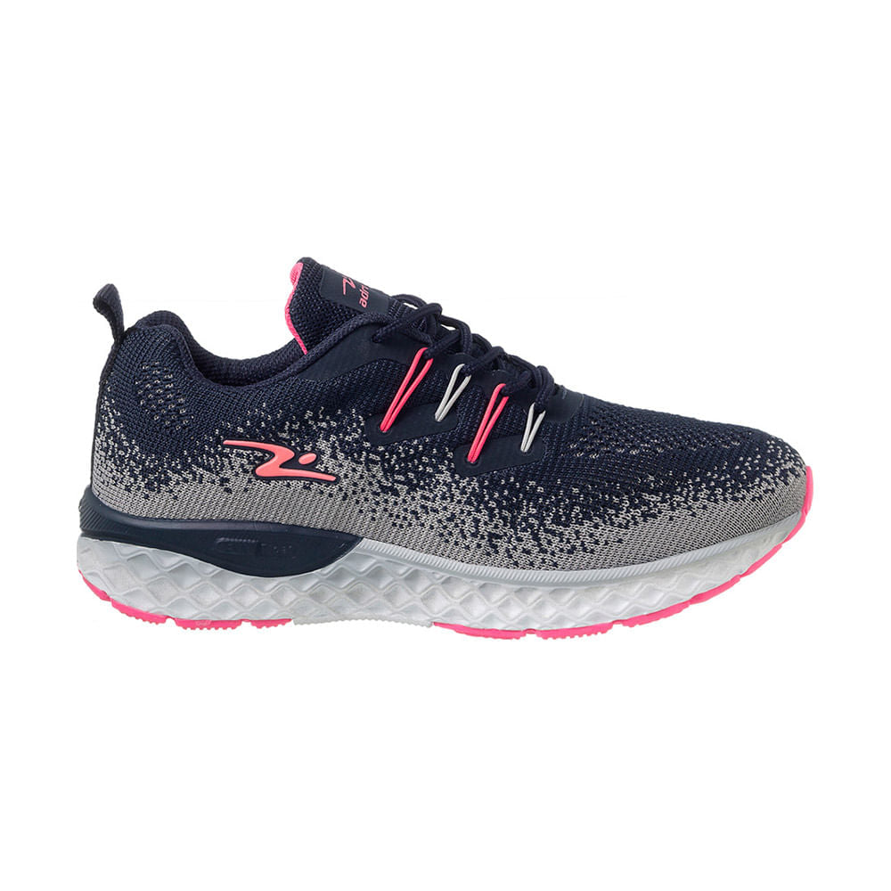 Zapatillas Mujer 7811 Marinho/cinza/rosa choque
