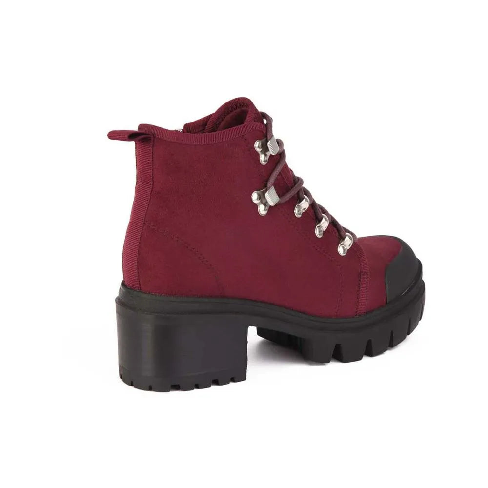 Botas y Botines Mujer 7430 Burgundy-STHEF