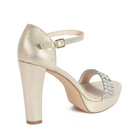 Sandalias de Vestir Mujer 7498 CHAMPAGNE-STHEF