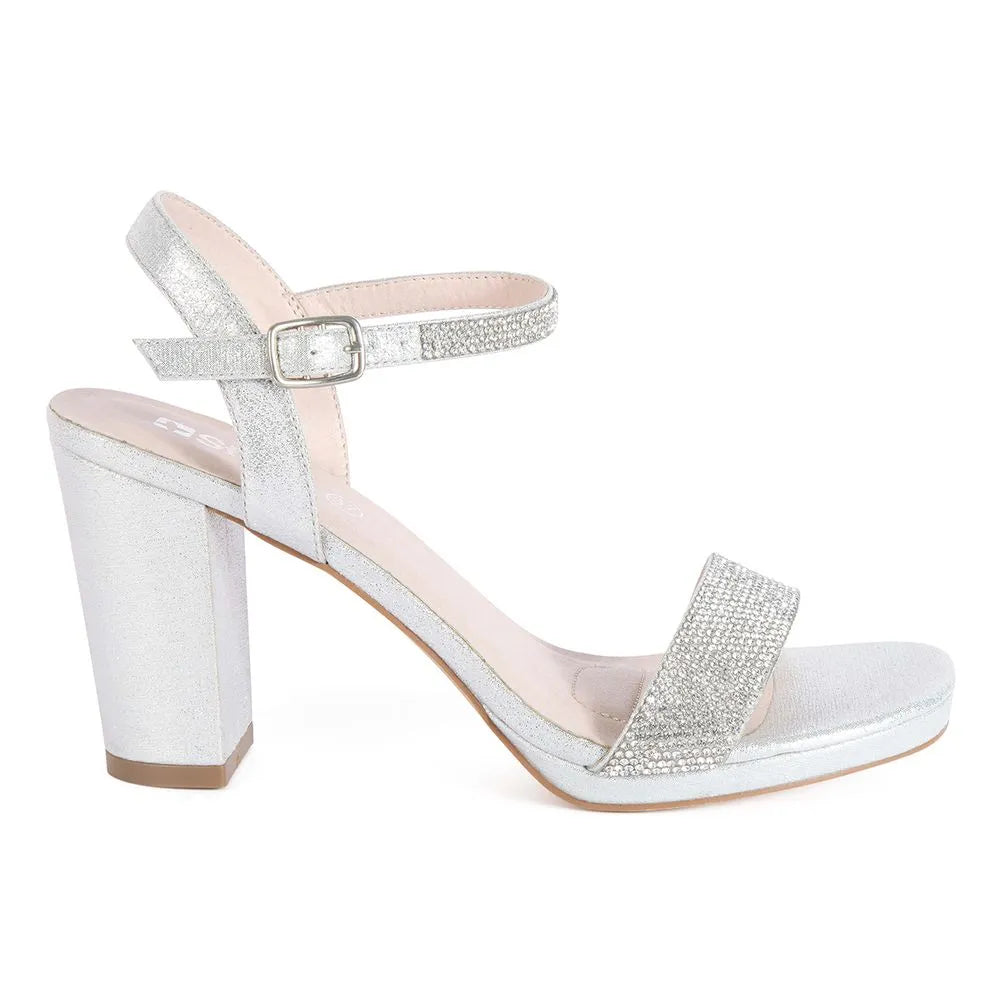 Sandalias de Vestir Mujer 7501 PLATA-STHEF