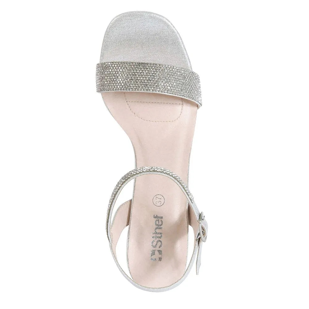 Sandalias de Vestir Mujer 7501 PLATA-STHEF