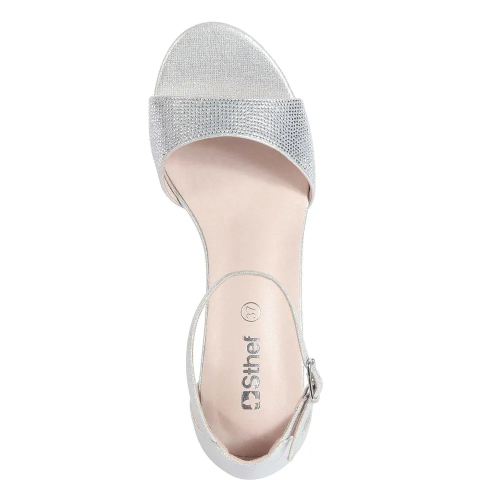 Sandalias de Vestir Mujer 7503 PLATA-STHEF