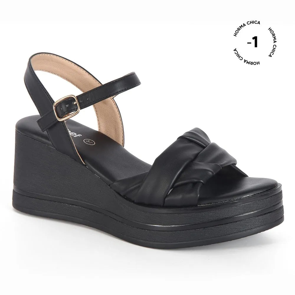 Cuñas para Mujer 7535 NEGRO
