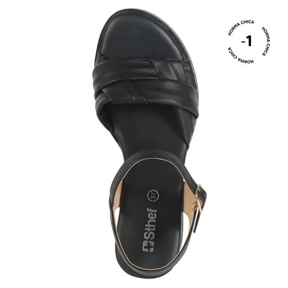 Cuñas para Mujer 7535 NEGRO