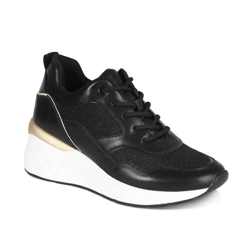 Zapatillas Urbanas Mujer 7603 NEGRO-STHEF