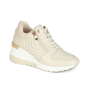 Zapatillas Urbanas Mujer 7605 BEIGE-STHEF