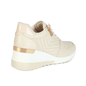 Zapatillas Urbanas Mujer 7605 BEIGE-STHEF