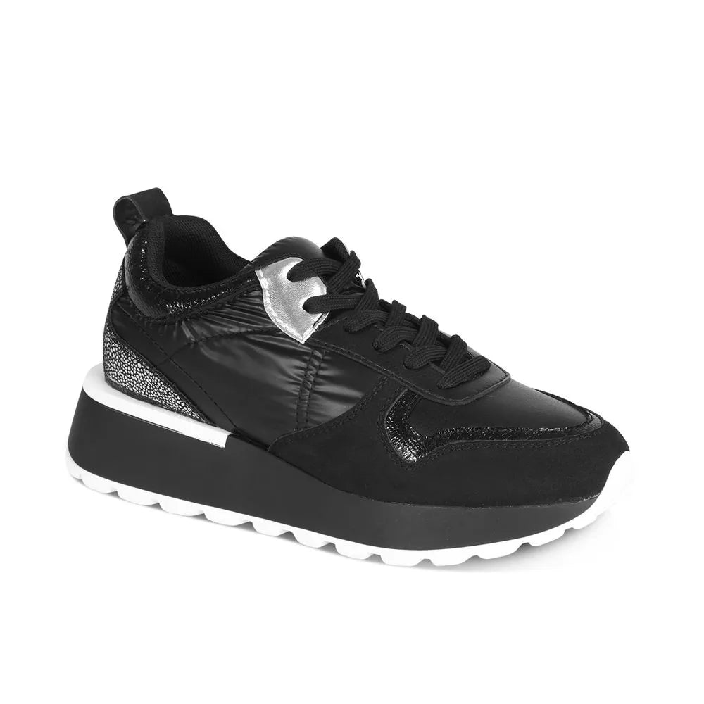 Zapatillas Urbanas Mujer 7678 NEGRO-STHEF